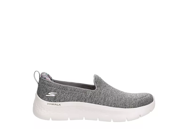 Skechers Womens Go Walk Flex Slip On Running Shoe - Grey 2 Skechers Womens Go Walk Flex Slip On Running Shoe - Grey - Image 2