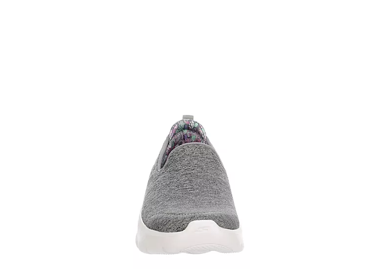 Skechers Womens Go Walk Flex Slip On Running Shoe - Grey 3 Skechers Womens Go Walk Flex Slip On Running Shoe - Grey - Image 3