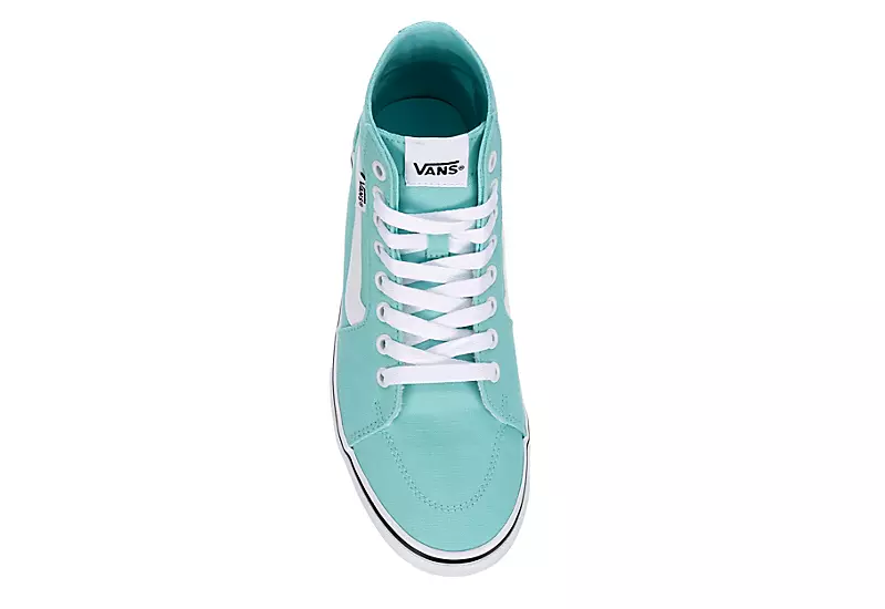 Vans Womens Filmore High Top Tapered Platform Sneaker - Aqua 6 Vans Womens Filmore High Top Tapered Platform Sneaker - Aqua - Image 6