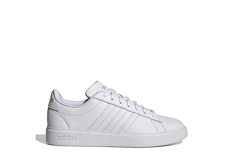 Adidas Womens Grand Court 2.0 Sneaker - White 2 Adidas Womens Grand Court 2.0 Sneaker - White - Image 2