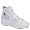 Converse Womens Chuck Taylor All Star Move High Top Sneaker - White