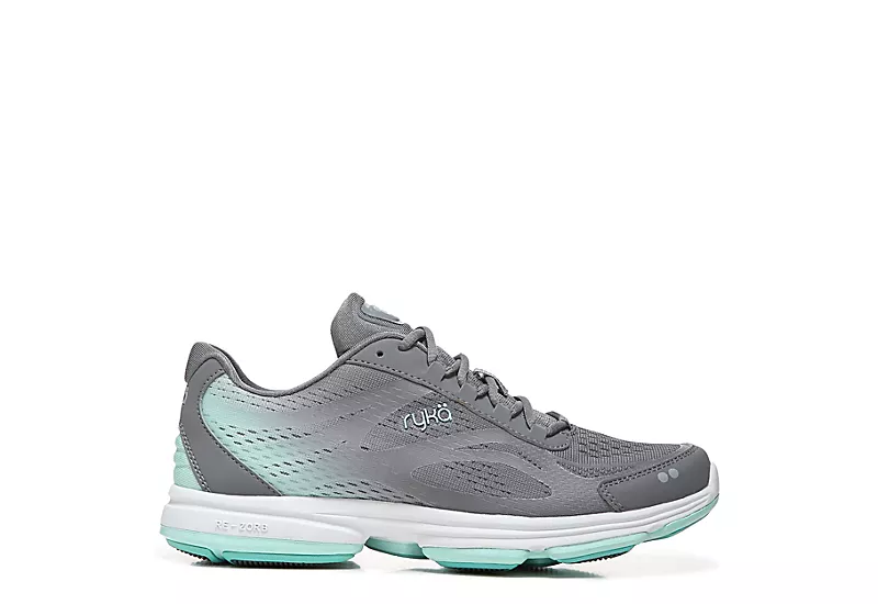 Ryka Womens Devotion Plus 2 Walking Shoe - Grey 2 Ryka Womens Devotion Plus 2 Walking Shoe - Grey - Image 2
