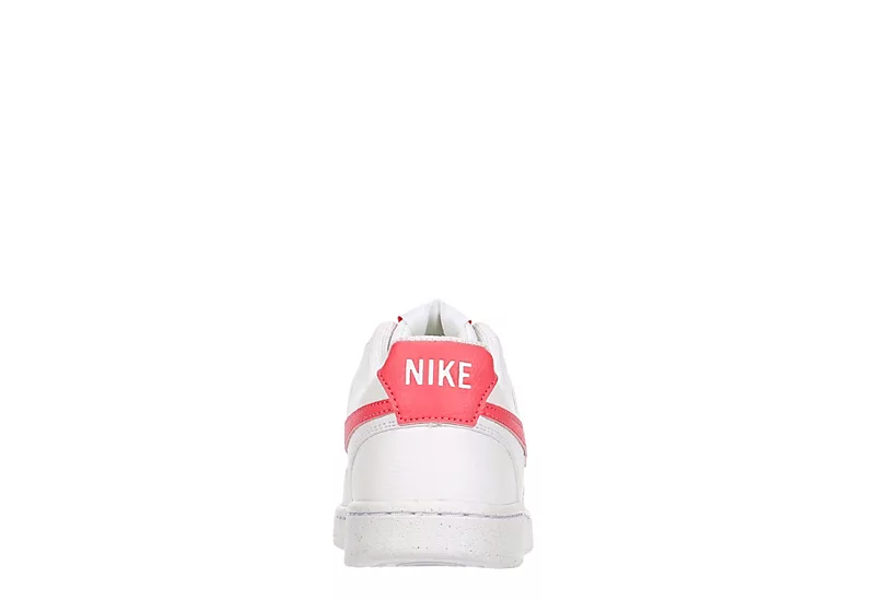 Nike Womens Court Vision Low Sneaker - White 5 Nike Womens Court Vision Low Sneaker - White - Image 5