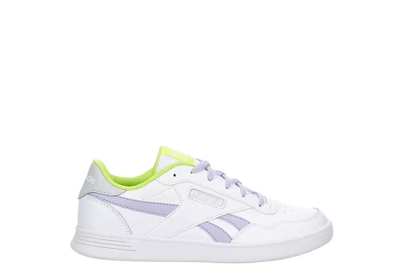 Reebok Womens Court Advance Sneaker - White 2 Reebok Womens Court Advance Sneaker - White - Image 2