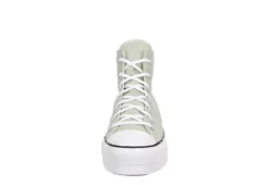 Converse Womens Chuck Taylor All Star High Top Platform Sneaker - Pale Green -Deals All Walk Styles Store US 01 401834 02