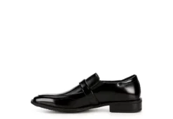 Stacy Adams Mens Abram Moc Toe Bit Slip On Oxford - Black -Deals All Walk Styles Store US 01 420070 03