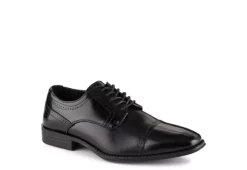 Stacy Adams Mens Waltham Cap Toe Oxford - Black