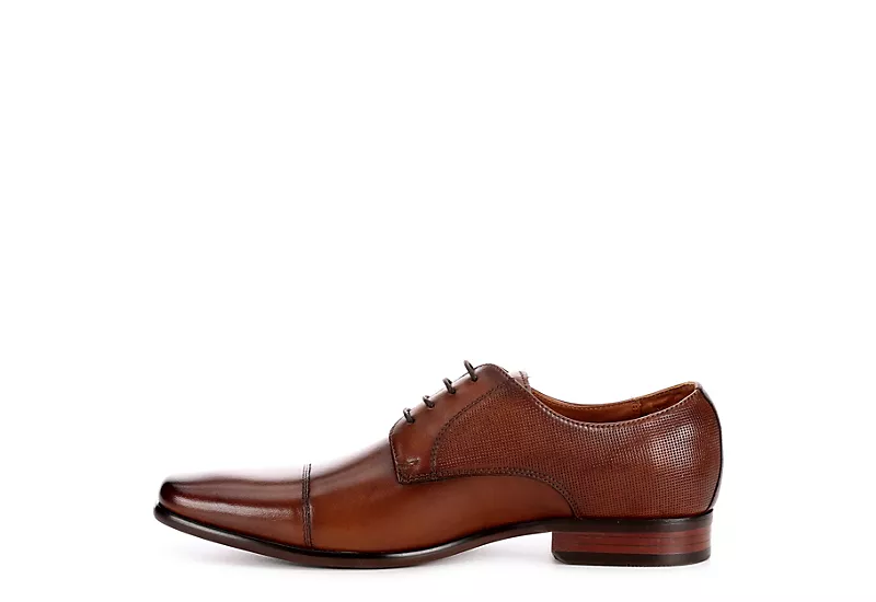 Florsheim Mens Postino Cap Toe Oxford - Cognac 4 Florsheim Mens Postino Cap Toe Oxford - Cognac - Image 4