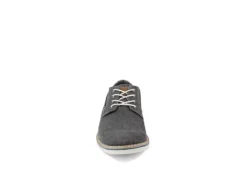 Nunn Bush Mens Barklay Canvas Oxford - Dark Grey -Deals All Walk Styles Store US 01 500464 02