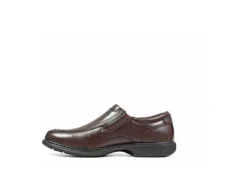 Nunn Bush Mens Bleeker Street Bike Toe Slip On Oxford - Brown -Deals All Walk Styles Store US 01 500488 03