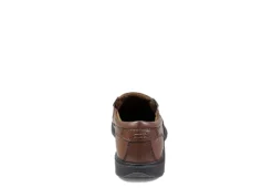 Nunn Bush Mens Bleeker Street Bike Toe Slip On Oxford - Cognac -Deals All Walk Styles Store US 01 500489 04