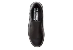 Deer Stags Mens Manager Slip Resistant Work Shoe - Black -Deals All Walk Styles Store US 01 500657 05