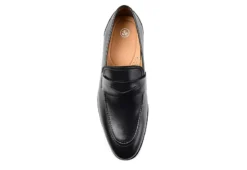 Thomas & Vine Mens Bishop Penny Loafer Oxford - Black -Deals All Walk Styles Store US 01 500742 05