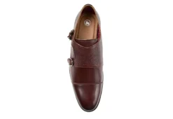 Thomas & Vine Mens Calvin Monk Strap Oxford - Brown -Deals All Walk Styles Store US 01 500744 05
