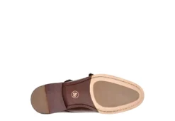 Thomas & Vine Mens Calvin Monk Strap Oxford - Brown -Deals All Walk Styles Store US 01 500744 06