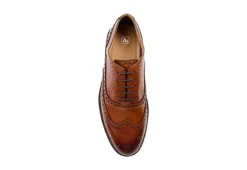 Thomas & Vine Mens Franklin Wingtip Oxford - Cognac -Deals All Walk Styles Store US 01 500761 05