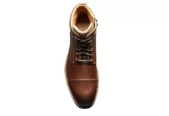 Florsheim Mens Lodge Cap Toe Lace-up Boot - Chestnut 12 Florsheim Mens Lodge Cap Toe Lace-up Boot - Chestnut -Deals All Walk Styles Store US 01 500781 05