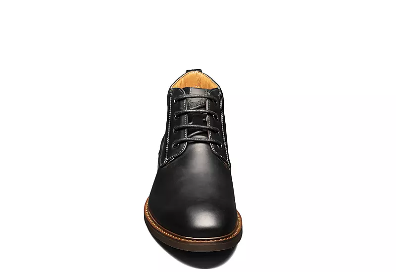 Florsheim Mens Lodge Plain Toe Chukka Boot - Black 3 Florsheim Mens Lodge Plain Toe Chukka Boot - Black - Image 3