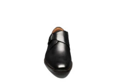 Florsheim Mens Sorrento Plain Toe Single Monk Strap Oxford - Black -Deals All Walk Styles Store US 01 500806 02