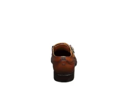 Florsheim Mens Sorrento Plain Toe Single Monk Strap Oxford - Cognac -Deals All Walk Styles Store US 01 500807 04