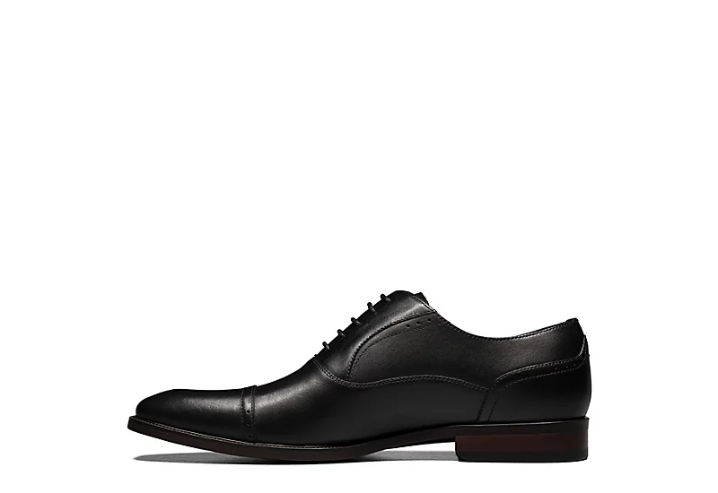 Florsheim Mens Sorrento Cap Toe Oxford - Black 4 Florsheim Mens Sorrento Cap Toe Oxford - Black - Image 4
