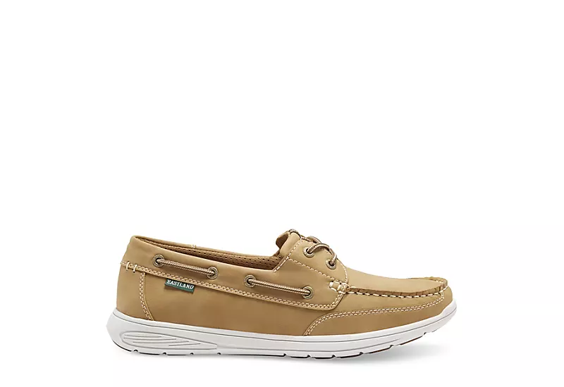 Eastland Mens Benton Boat Shoe - Natural 2 Eastland Mens Benton Boat Shoe - Natural - Image 2