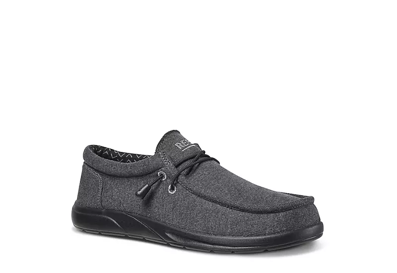 Reef Mens Cushion Coast Slip On Sneaker - Black 1 Reef Mens Cushion Coast Slip On Sneaker - Black