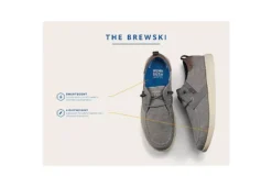 Nunn Bush Mens Brewski Slip On Sneaker - Grey -Deals All Walk Styles Store US 01 501369 06