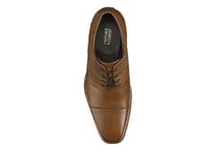 Johnston & Murphy Mens Archer Cap Toe Oxford - Cognac -Deals All Walk Styles Store US 01 501386 04