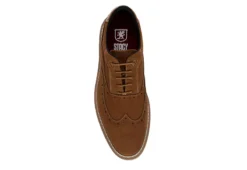 Stacy Adams Mens Swift Wingtip Lace-up Oxford - Cognac -Deals All Walk Styles Store US 01 501416 05