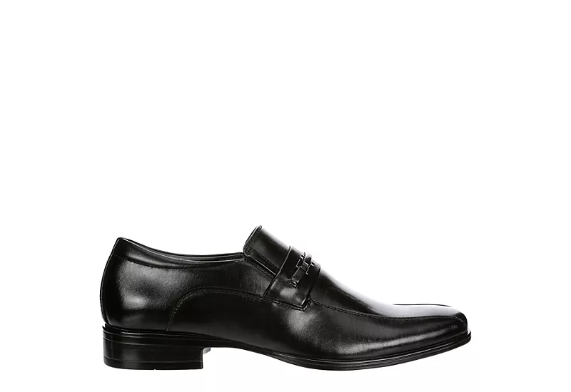 Madden Mens Wendal Slip On Oxford - Black 2 Madden Mens Wendal Slip On Oxford - Black - Image 2