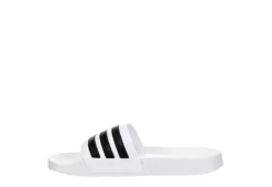 Adidas Mens Adilette Shower Slide Sandal - White 10 Adidas Mens Adilette Shower Slide Sandal - White -Deals All Walk Styles Store US 01 501458 03
