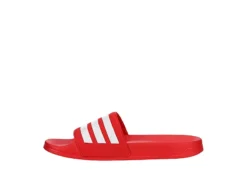 Adidas Mens Adilette Shower Slide Sandal - Red 10 Adidas Mens Adilette Shower Slide Sandal - Red -Deals All Walk Styles Store US 01 501459 03