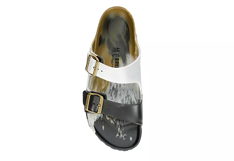 Birkenstock Mens Arizona Essentials Slide Sandal - Gold 6 Birkenstock Mens Arizona Essentials Slide Sandal - Gold - Image 6