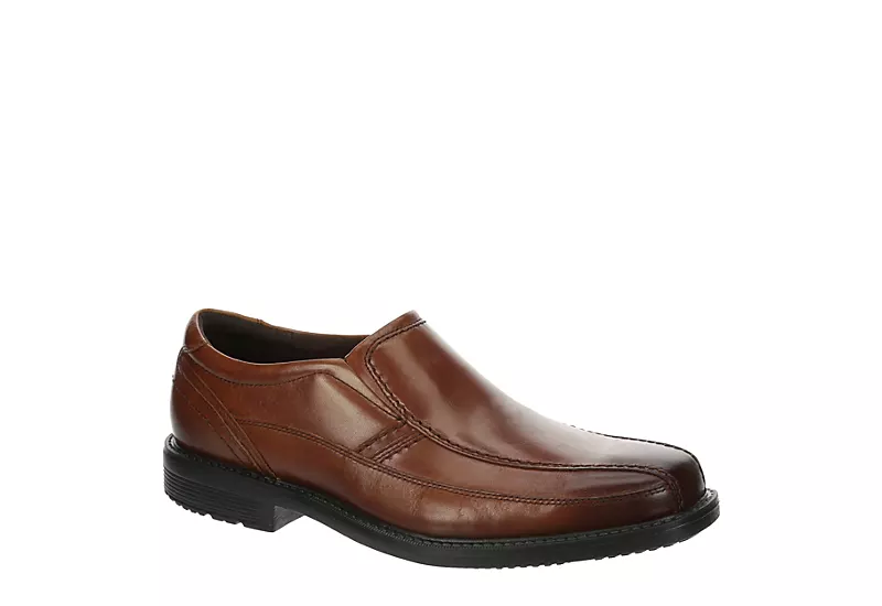 Rockport Mens Style Leader 2 Bike Toe Slip On Oxford - Brown 1 Rockport Mens Style Leader 2 Bike Toe Slip On Oxford - Brown