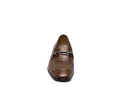 Stacy Adams Mens Ferdinand Moc Toe Slip On Oxford - Cognac -Deals All Walk Styles Store US 01 501552 02