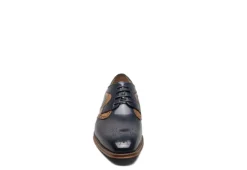 Stacy Adams Mens Palmer Plain Toe Medallion Oxford - Navy 9 Stacy Adams Mens Palmer Plain Toe Medallion Oxford - Navy -Deals All Walk Styles Store US 01 501554 02