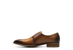 Stacy Adams Mens Torrance Plain Toe Double Monk Strap Oxford - Cognac -Deals All Walk Styles Store US 01 501559 03