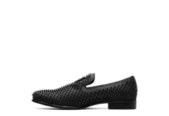Stacy Adams Mens Sabre Spiked Slip On Oxford - Black -Deals All Walk Styles Store US 01 501562 03