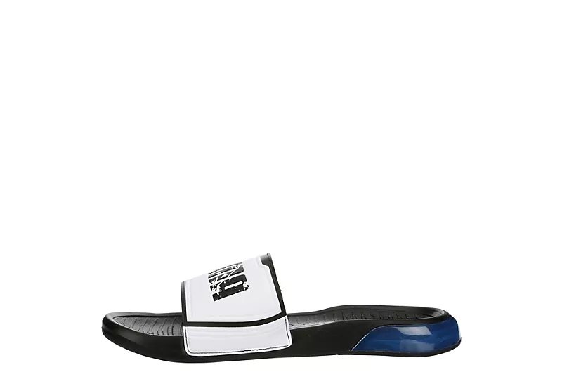Puma Mens Viz Tech Slide Sandal - White 4 Puma Mens Viz Tech Slide Sandal - White - Image 4
