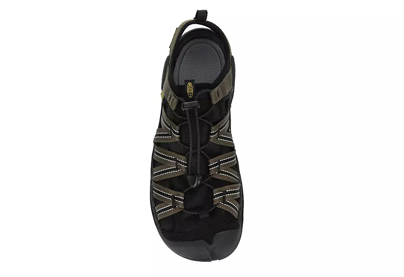 Keen Mens Drift Creek H2 Outdoor Sandal - Olive 6 Keen Mens Drift Creek H2 Outdoor Sandal - Olive - Image 6