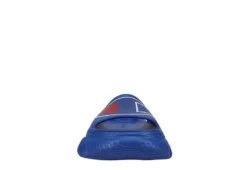 Champion Mens Meloso Squish Slide Sandal - Blue -Deals All Walk Styles Store US 01 501602 02