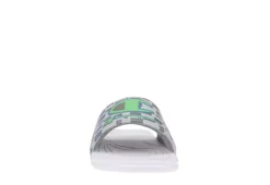 Champion Mens Mega Slide Graphic Slide Sandal - White -Deals All Walk Styles Store US 01 501605 02
