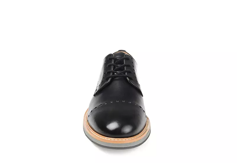 Thomas & Vine Mens Fremont Oxford - Black 3 Thomas & Vine Mens Fremont Oxford - Black - Image 3