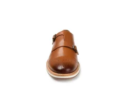 Thomas & Vine Mens Ransom Monk Strap Oxford - Cognac -Deals All Walk Styles Store US 01 501657 02