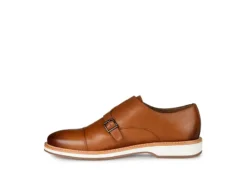 Thomas & Vine Mens Ransom Monk Strap Oxford - Cognac -Deals All Walk Styles Store US 01 501657 03
