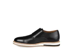 Thomas & Vine Mens Thatcher Monk Strap Oxford - Black -Deals All Walk Styles Store US 01 501670 03