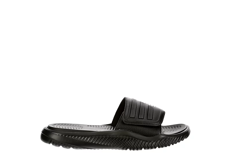Adidas Mens Alphabounce 2.0 Slide Sandal - Black 2 Adidas Mens Alphabounce 2.0 Slide Sandal - Black - Image 2