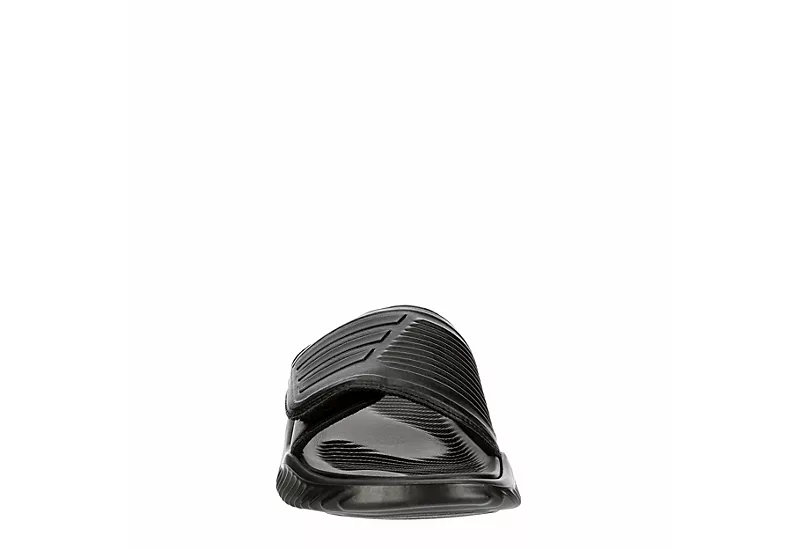 Adidas Mens Alphabounce 2.0 Slide Sandal - Black 3 Adidas Mens Alphabounce 2.0 Slide Sandal - Black - Image 3