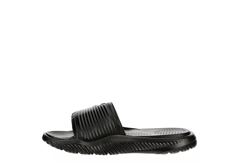 Adidas Mens Alphabounce 2.0 Slide Sandal - Black 4 Adidas Mens Alphabounce 2.0 Slide Sandal - Black - Image 4